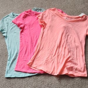 3 New Justice Tees Size 12